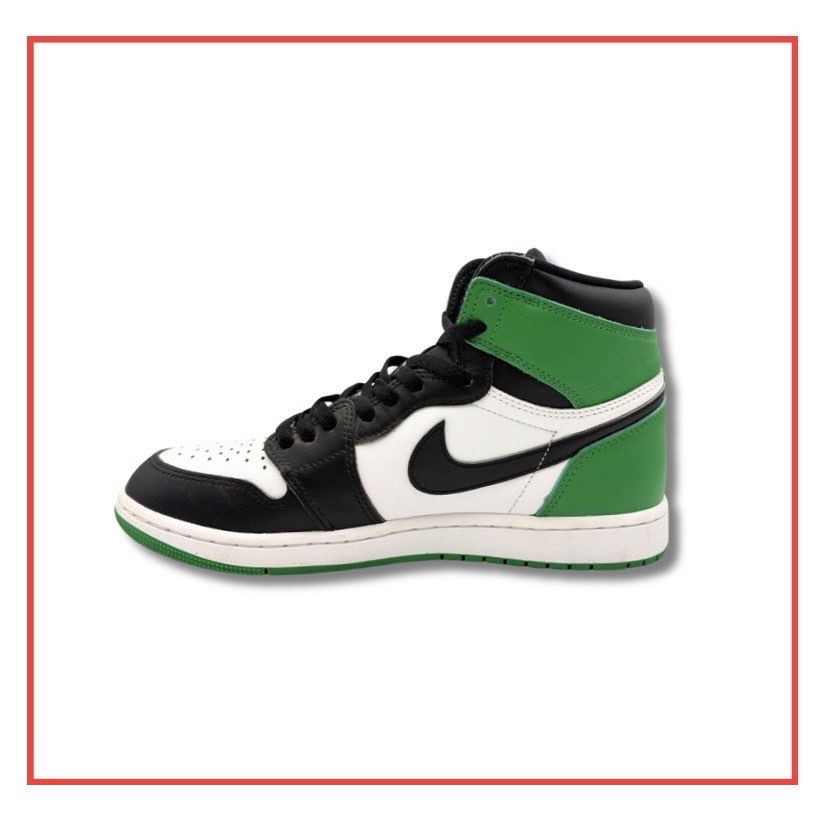Air Jordan 1 Retro High OG Lucky Green (Preloved) UK 9