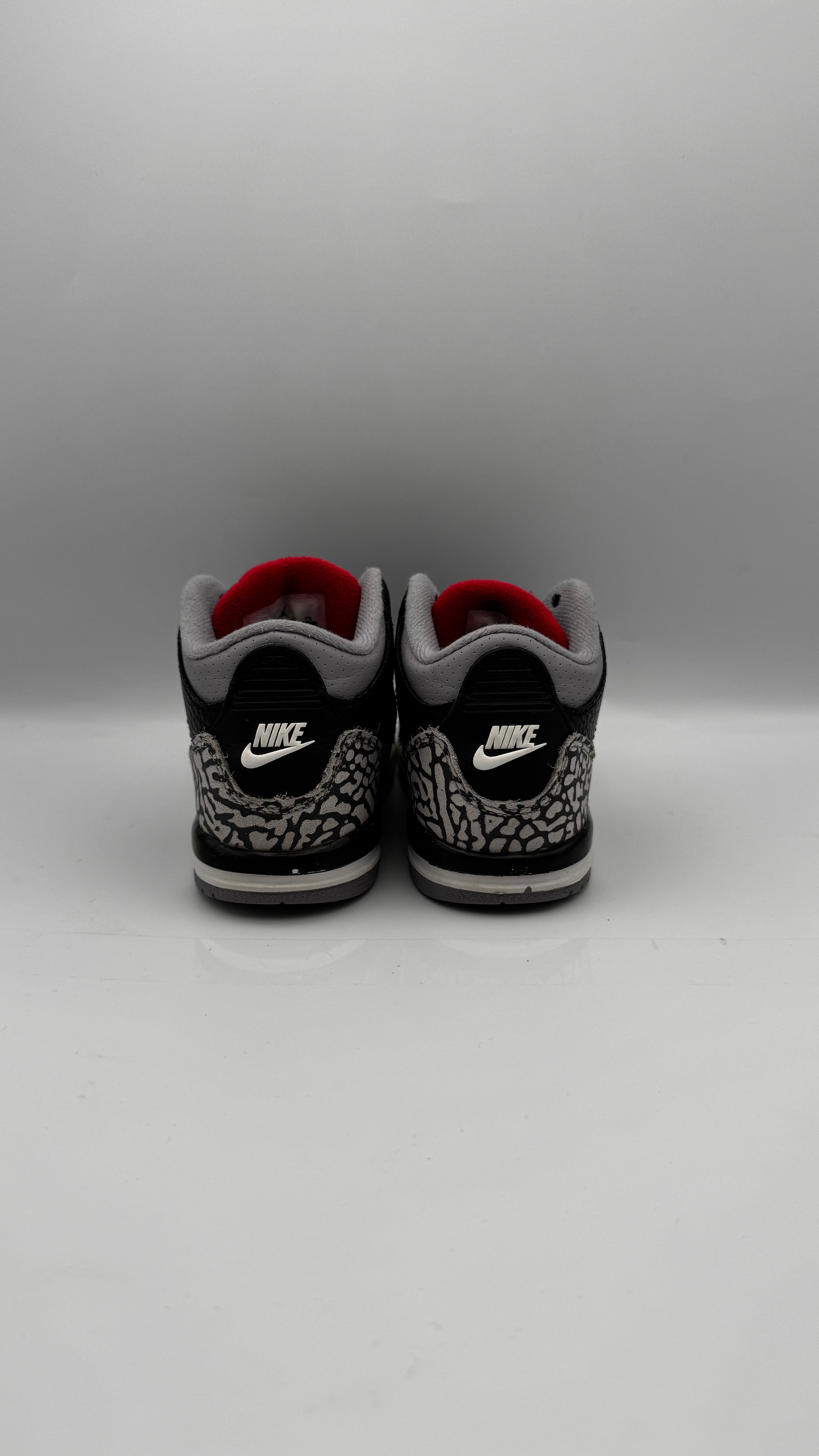 Air Jordan 3 Retro Black Cement (TD) (Preloved) UK 7.5C