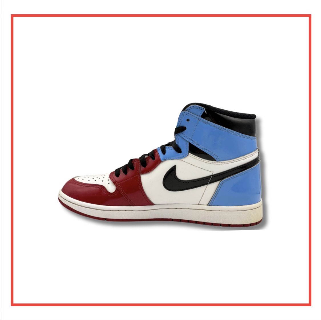 Jordan 1 Retro High Fearless UNC Chicago (Preloved) UK 9