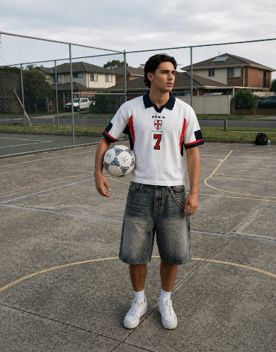 Bénir 98 England Knit Jersey White