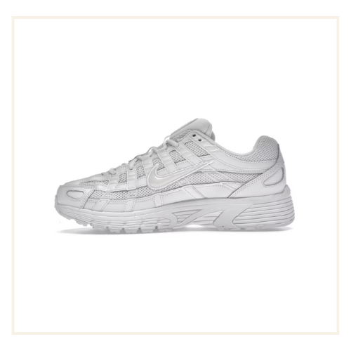 Nike P-6000 Triple White