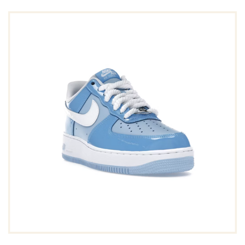 Nike Air Force 1 Low ‘07 LV8 Phychic Blue White Patent