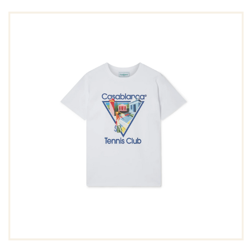 Casablanca La Joueuse T-Shirt White
