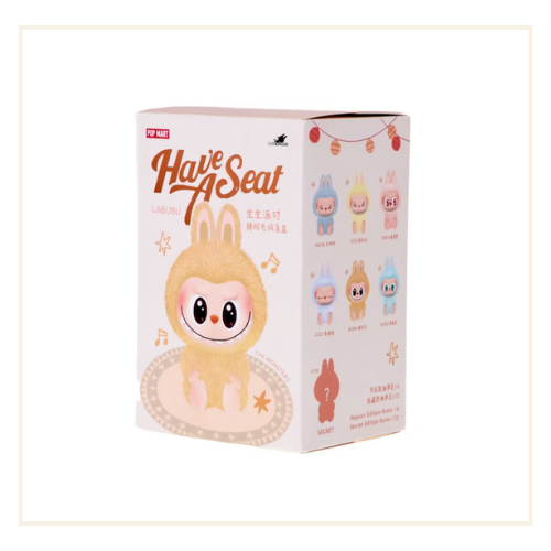 Pop Mart Labubu The Monsters Have a Seat Vinyl Plush Blind Box
