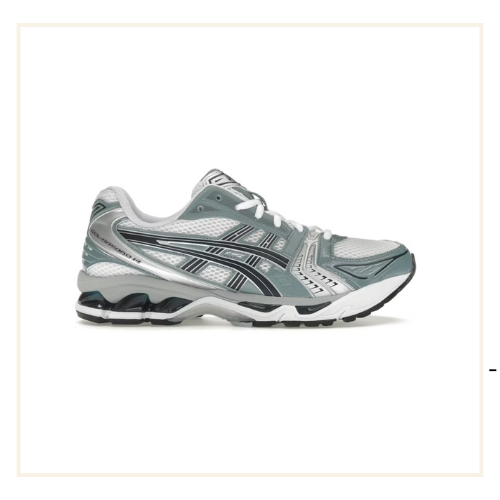 ASICS Gel-Kayano 14 White Fjord Grey