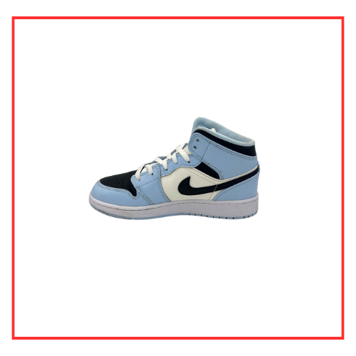 Air Jordan 1 Mid Ice Blue (Preloved) UK 5
