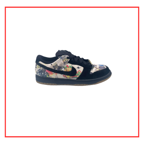 Nike SB Dunk Low Supreme Rammellzee (Preloved) UK 8.5