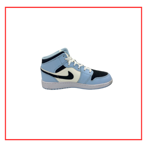 Air Jordan 1 Mid Ice Blue (Preloved) UK 5