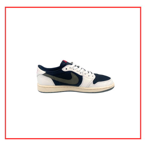 Travis Scott x Air Jordan 1 Low Olive (Preloved) UK 6.5