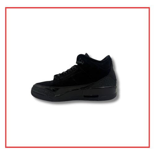 Air Jordan 3 Retro Black Cat (Preloved) UK 9