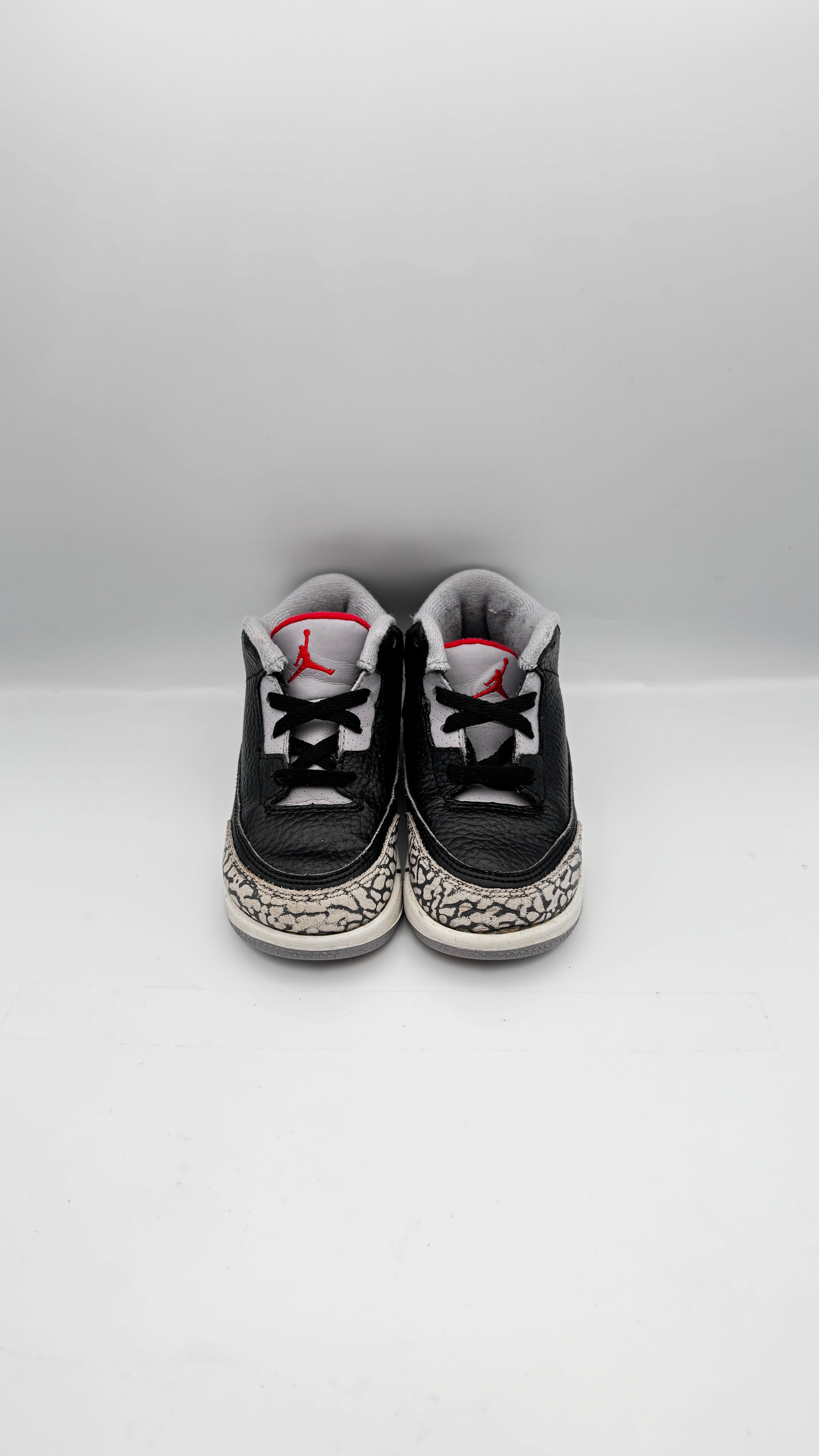 Air Jordan 3 Retro Black Cement (TD) (Preloved) UK 7.5C