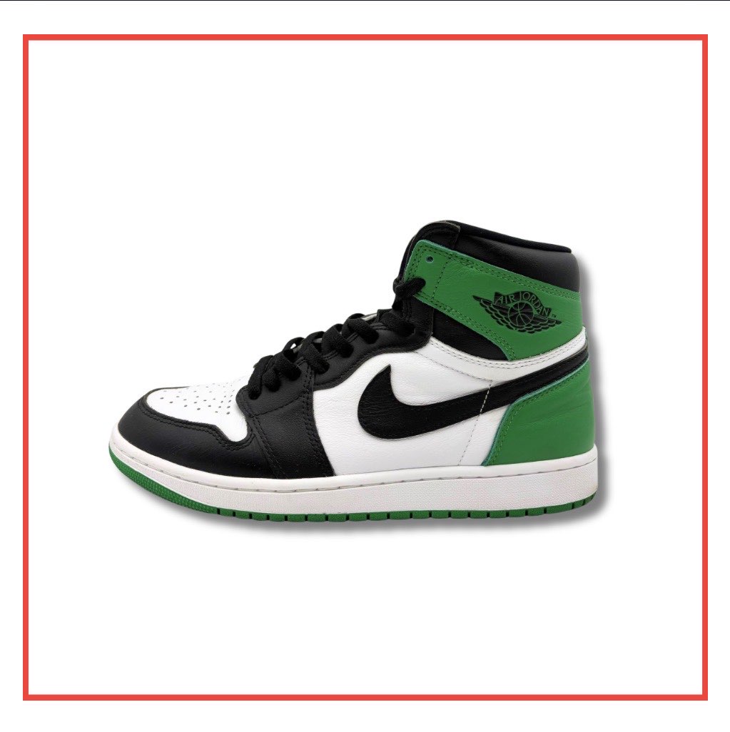 Air Jordan 1 Retro High OG Lucky Green (Preloved) UK 9