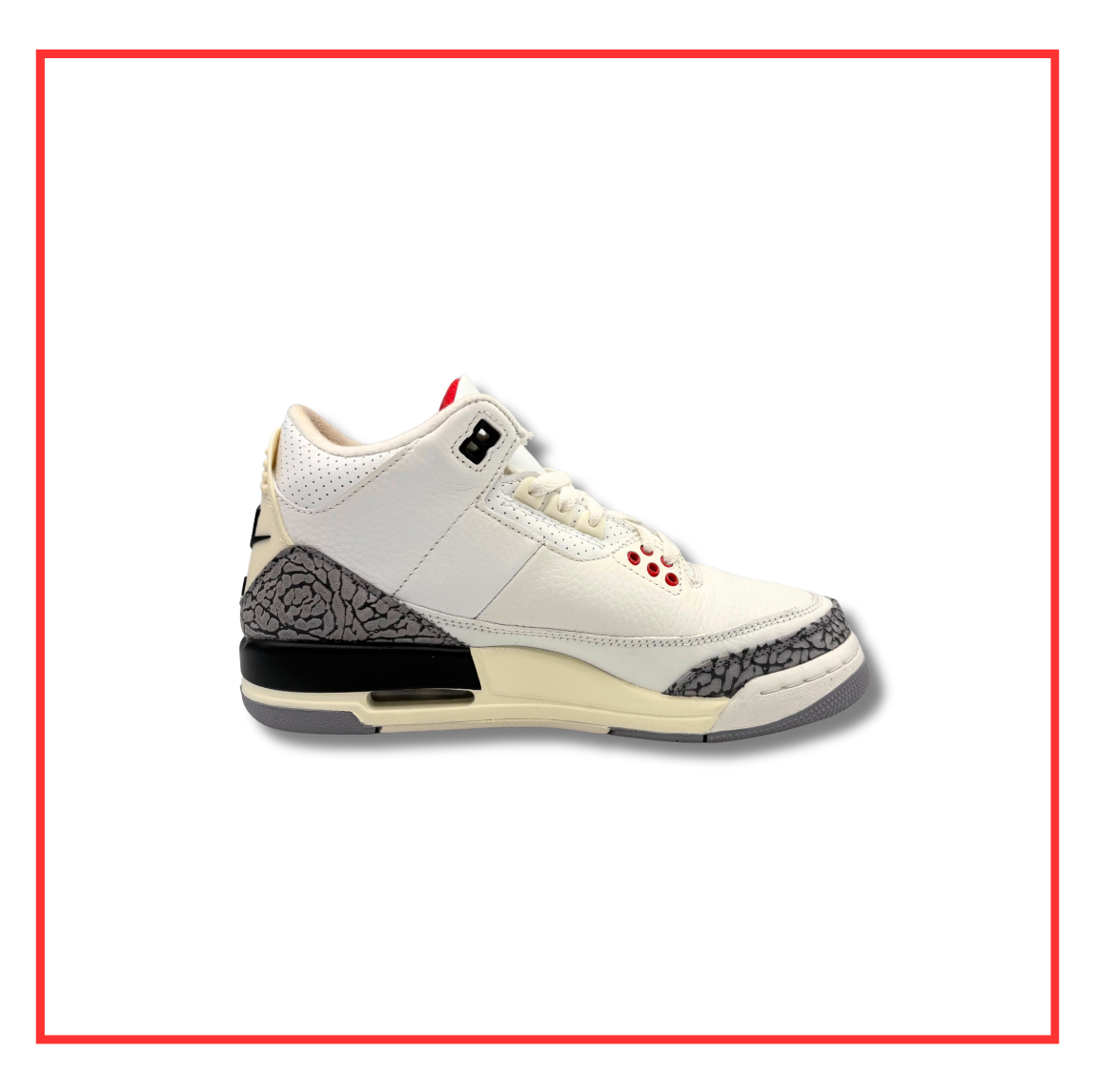 Air Jordan 3 Retro White Cement (GS) (Preloved) UK 5.5