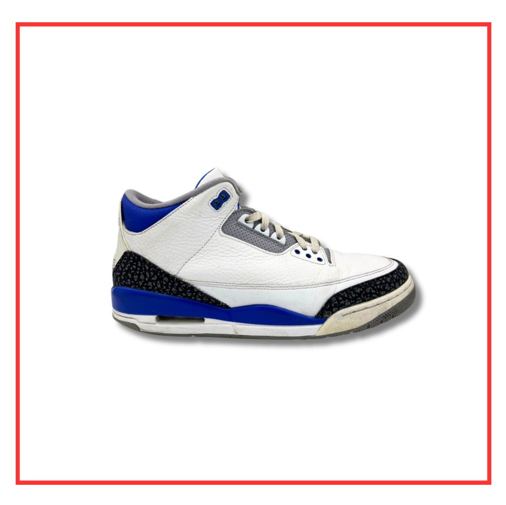 Air Jordan 3 Retro Racer Blue (Preloved) UK 10.5