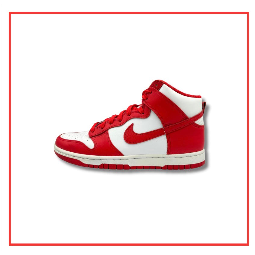 Nike Dunk High Championship White Red (Preloved) UK 7.5