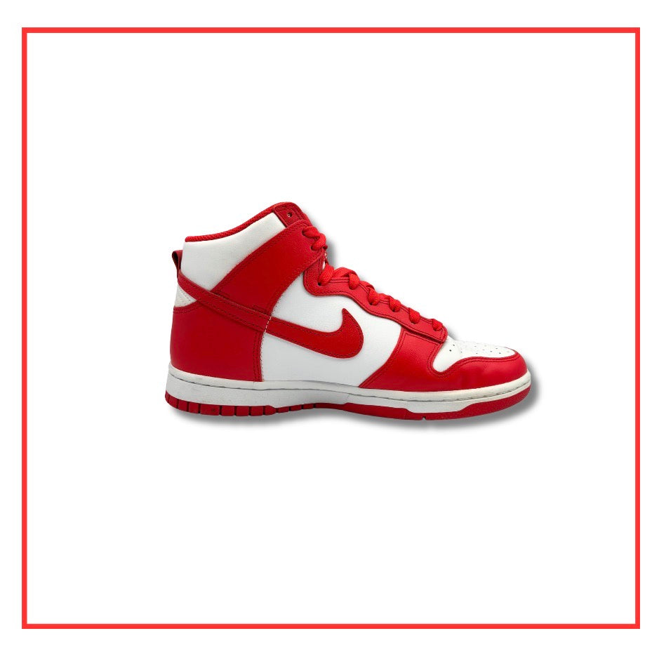 Nike Dunk High Championship White Red (Preloved) UK 7.5