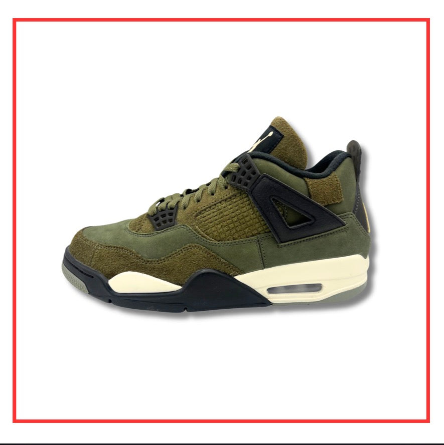 Air Jordan 4 Retro SE Craft Medium Olive (Preloved) UK 9