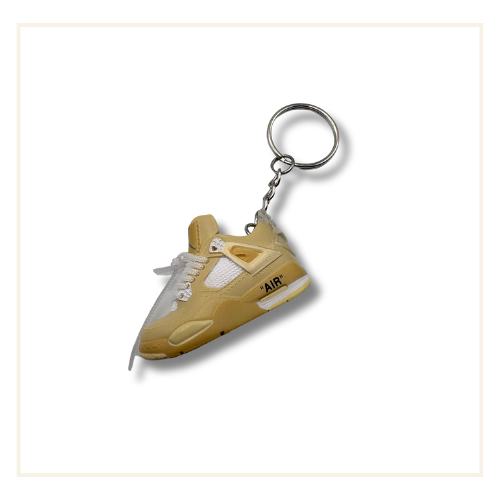 Air Jordan 4 Off White Sail (Keychain)