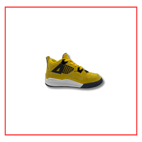 Air Jordan 4 Retro Lightning (2021) (TD) (Preloved) UK 9.5C
