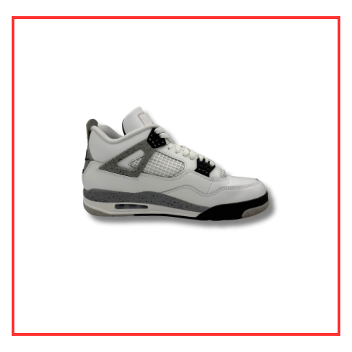 Air Jordan 4 Retro White Cement (Preloved) UK 9