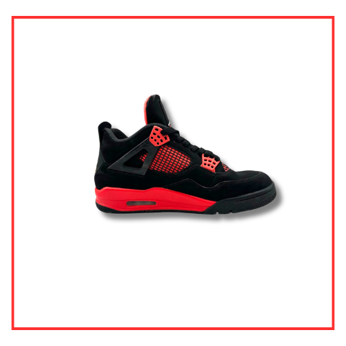 Air Jordan 4 Retro Red Thunder (Preloved) UK 8