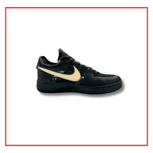 Nike Air Force 1 Low Off-White Black (Preloved) UK 10