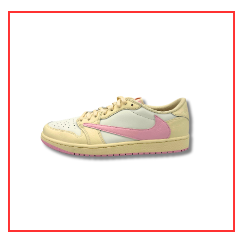 Air Jordan 1 Retro Low OG SP Travis Scott Shy Pink (Preloved) UK 12