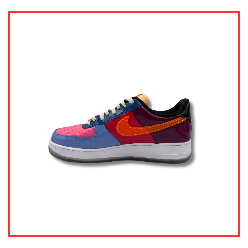 Nike Air Force 1 Low Undefeated Multi-Patent Total Orange (Preloved) UK 9