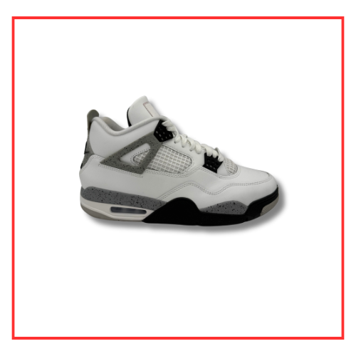 Air Jordan 4 Retro White Cement (Preloved) UK 9