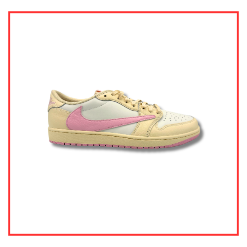 Air Jordan 1 Retro Low OG SP Travis Scott Shy Pink (Preloved) UK 12