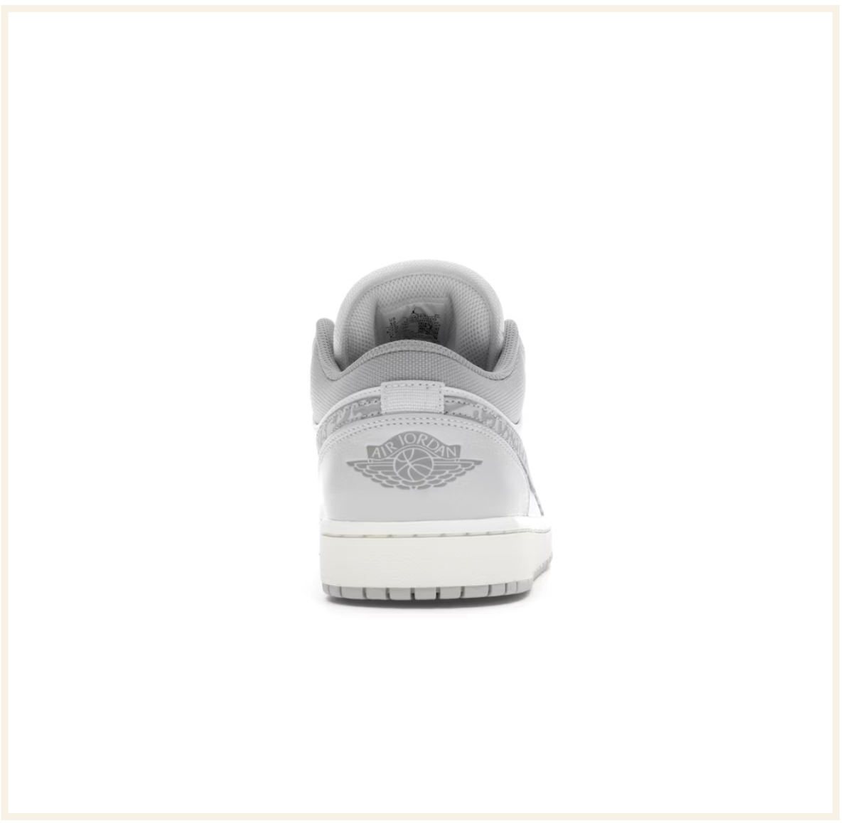 Air Jordan 1 Low Berlin Grey Elephant