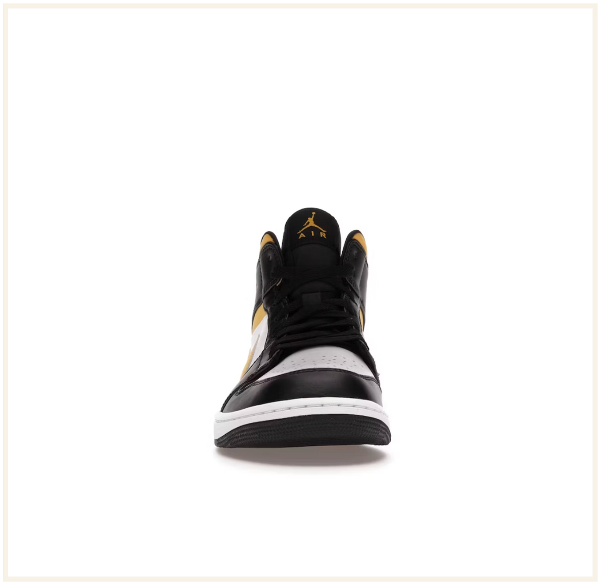 Air Jordan 1 Mid Pollen White Black