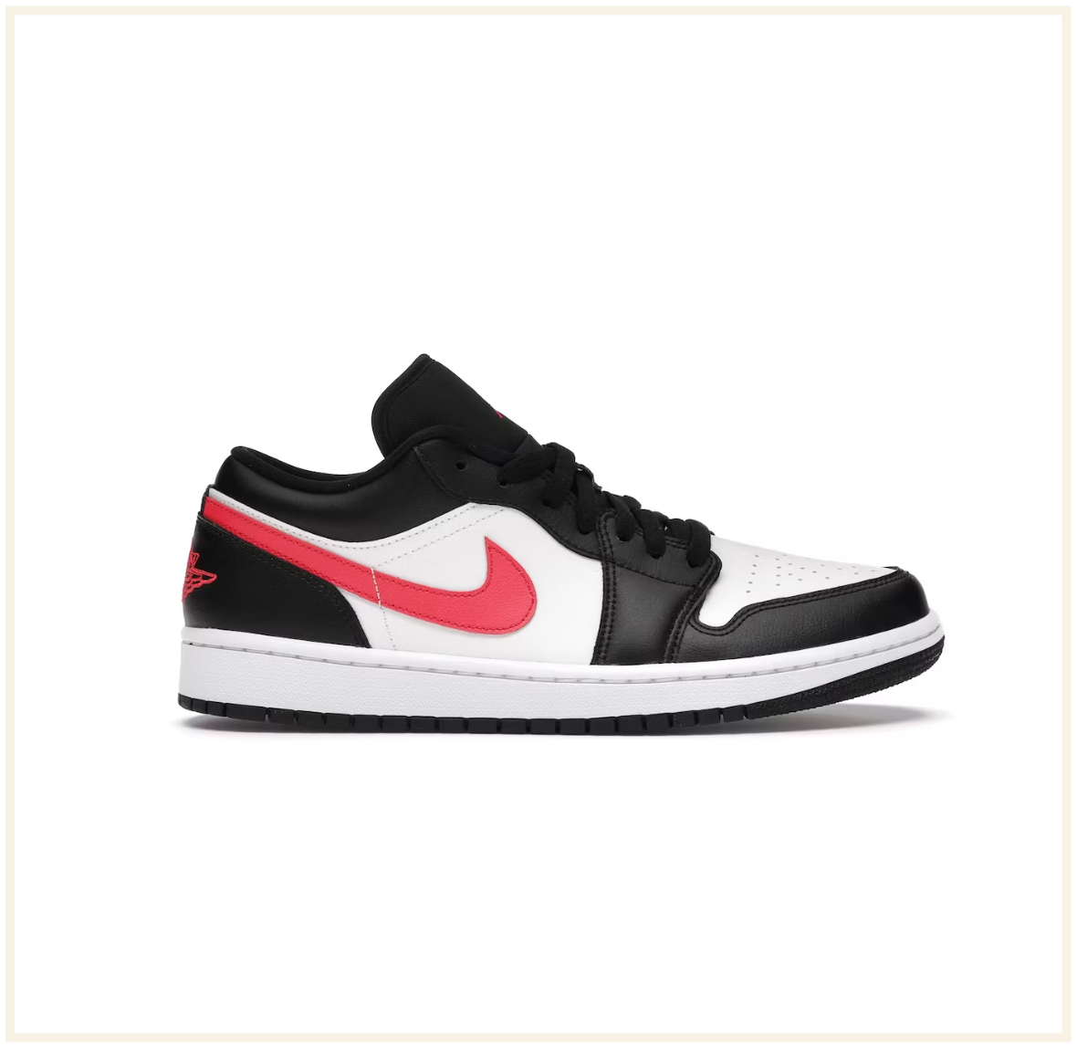 Air Jordan 1 Low Black Siren Red (W)