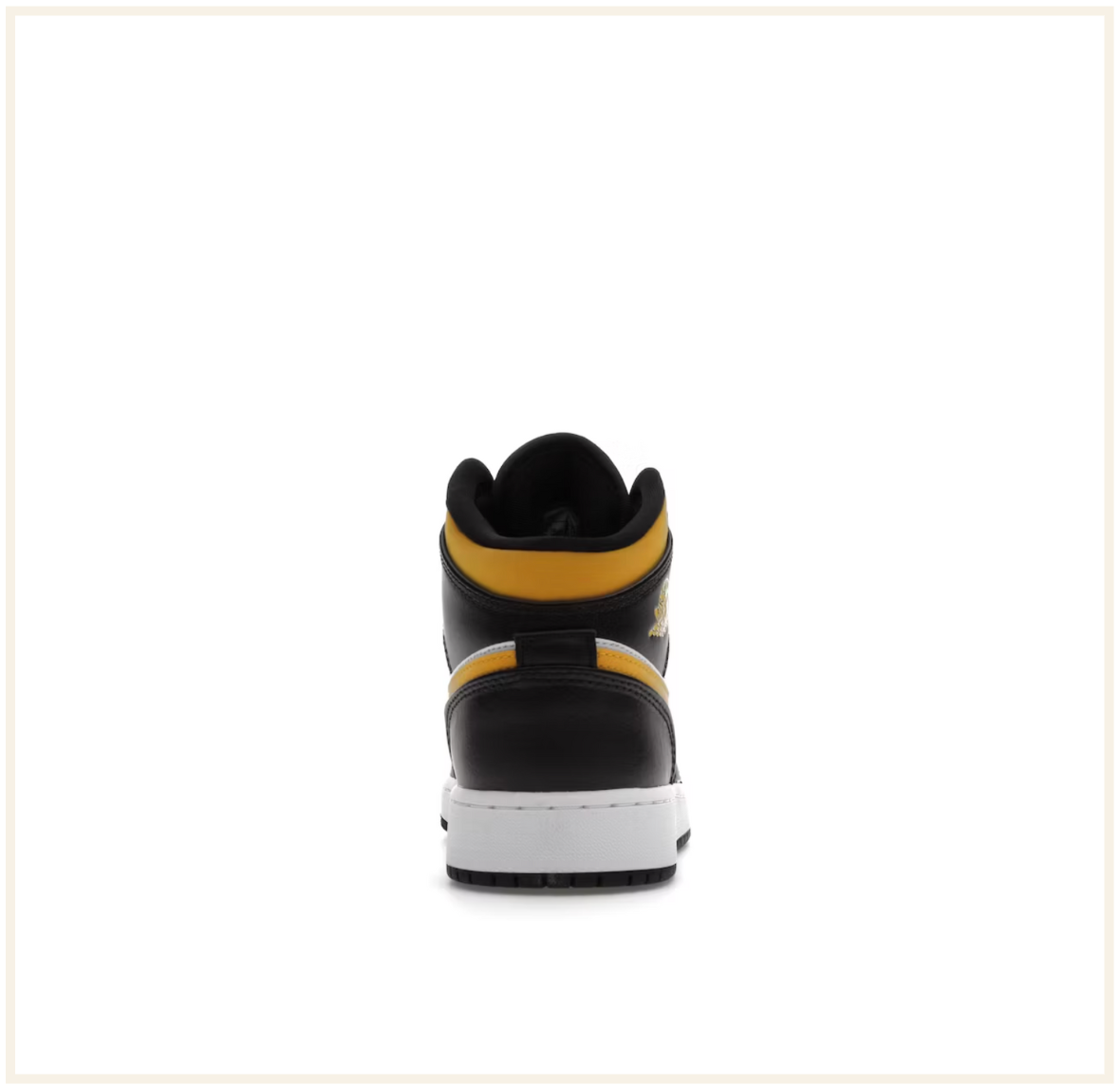 Air Jordan 1 Mid Pollen White Black (GS)
