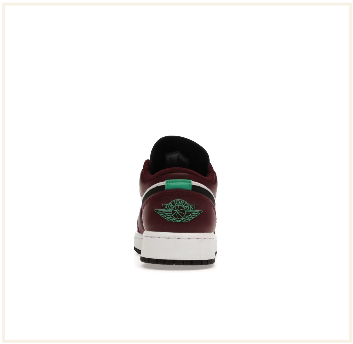 Air Jordan 1 Low Dark Beetroot Roma Green (GS)