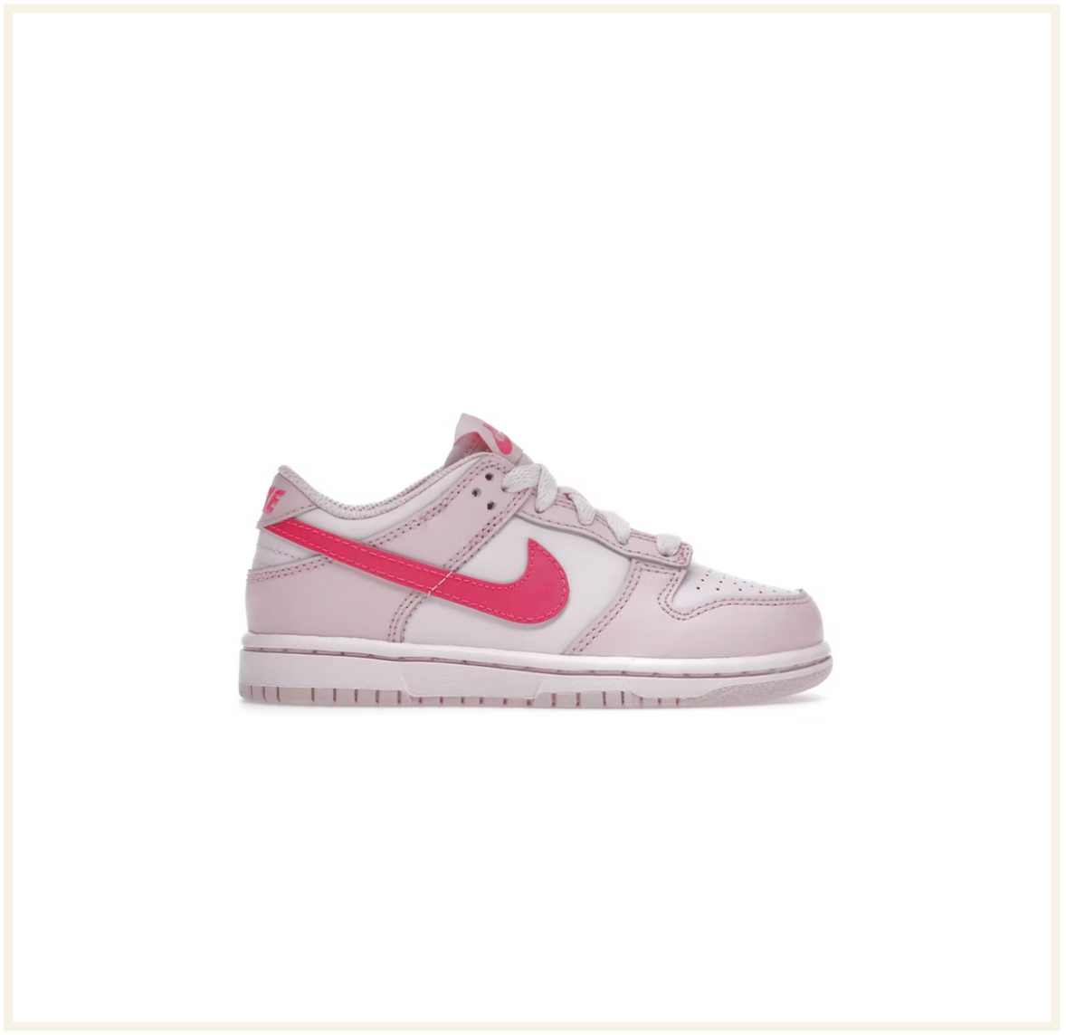 Nike Dunk Low Triple Pink (PS)