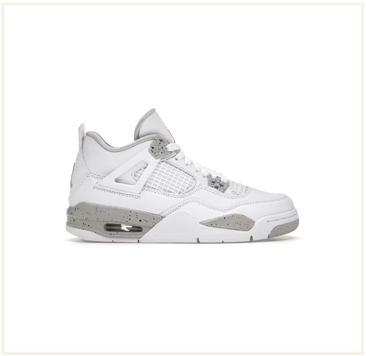 Air Jordan 4 Retro White Oreo (GS) (2021)
