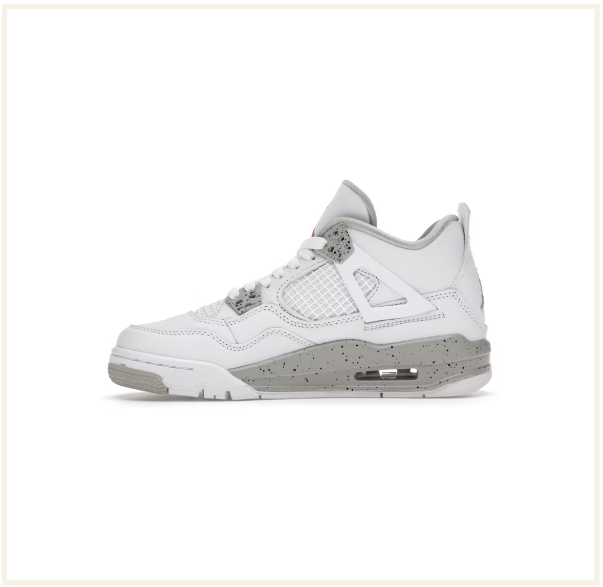 Air Jordan 4 Retro White Oreo (GS) (2021)