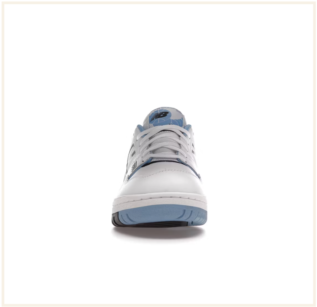 New Balance 550 UNC White University Blue