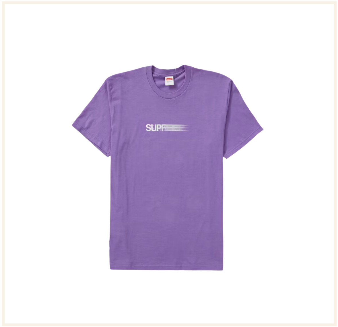 Supreme Motion Logo Purple Tee