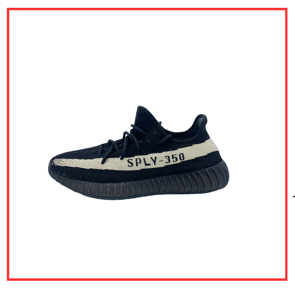 adidas Yeezy Boost 350 v2 Core Black White (Preloved) UK 12.5