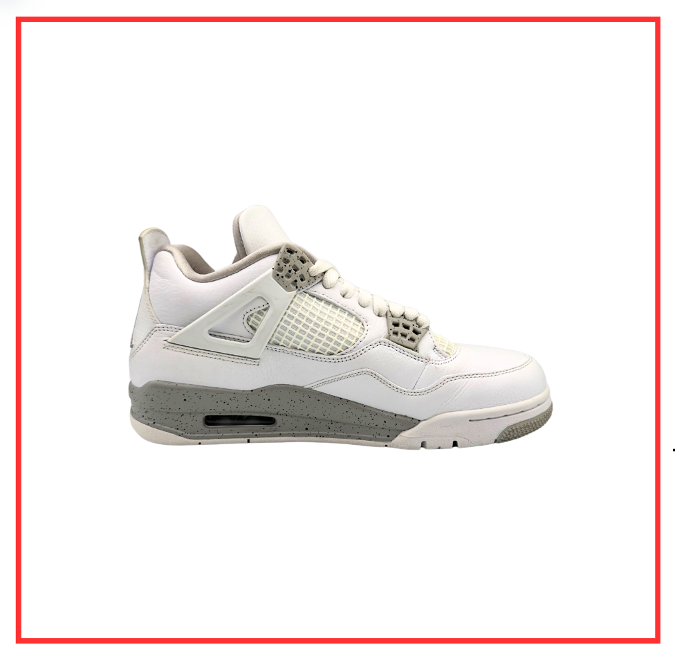 Air Jordan 4 Retro White Oreo (2021) (Preloved) UK 7.5