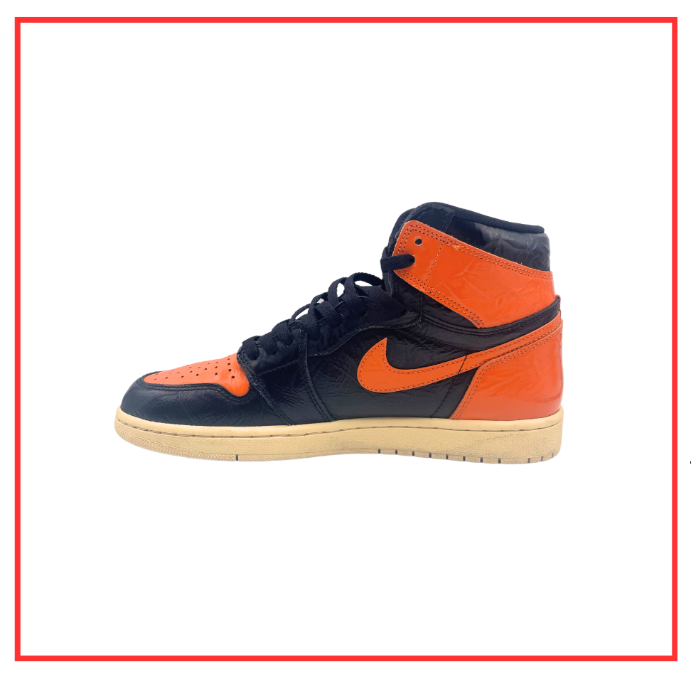 Air Jordan 1 Retro High Shattered Backboard 3.0 (Preloved) UK 10
