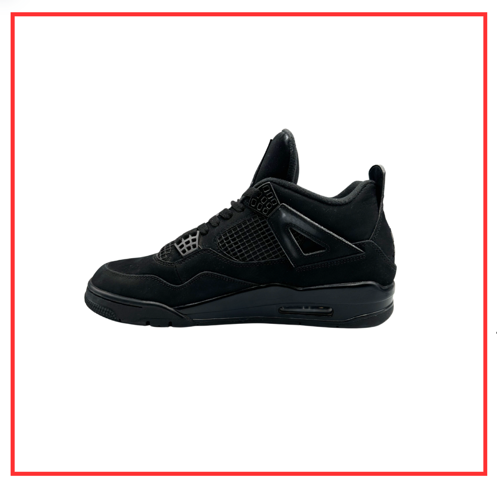 Air Jordan 4 Retro Black Cat (2020) (Preloved) UK 10