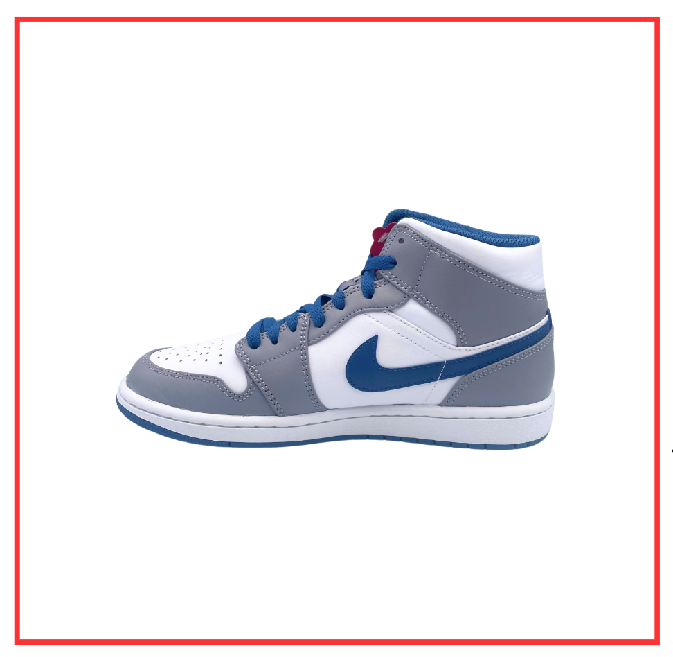 Air Jordan 1 Mid True Blue Cement (2022) (Preloved) UK 7