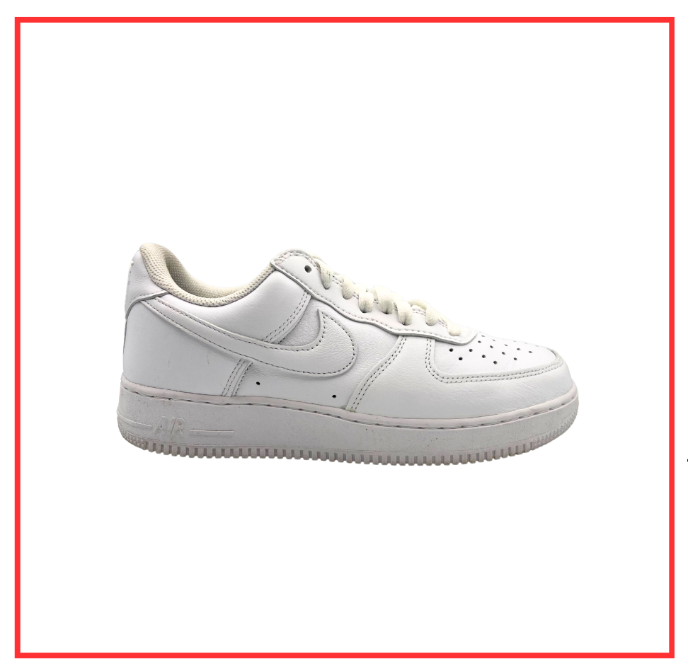 Nike Air Force 1 07 Low Color of the Month Triple White (Preloved) UK 7