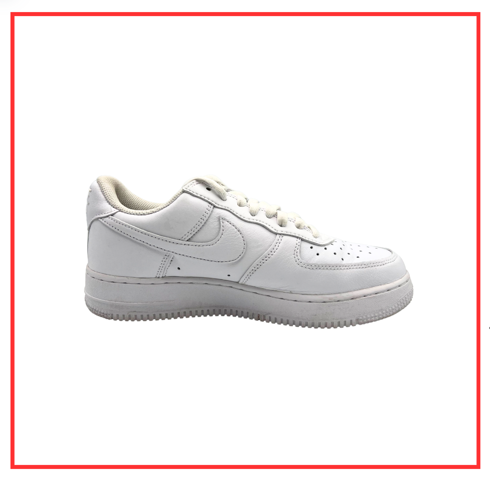 Nike Air Force 1 07 Low Color of the Month Triple White (Preloved) UK 7