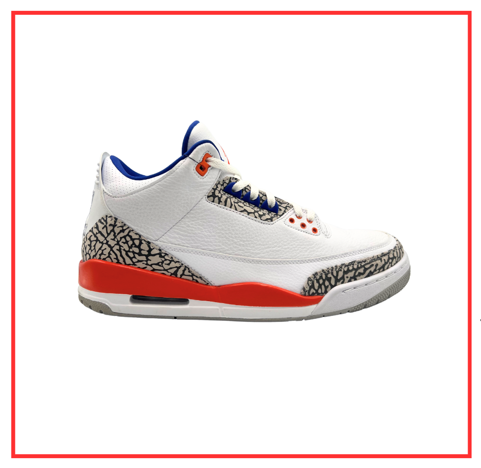 Air Jordan 3 Retro Knicks (2019) (Preloved) UK 11