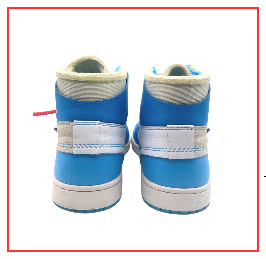 Off-White™️ x Air Jordan 1 Retro High University Blue (Preloved) UK 9