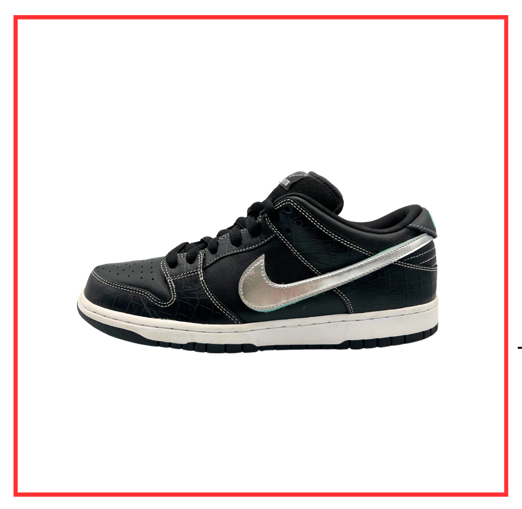 Nike SB Dunk Low Diamond Supply Co. Black Diamond (Preloved) UK 10